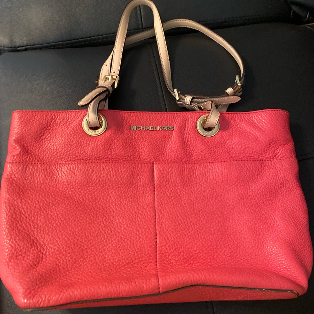 Michael Kors purse (has one small stain)